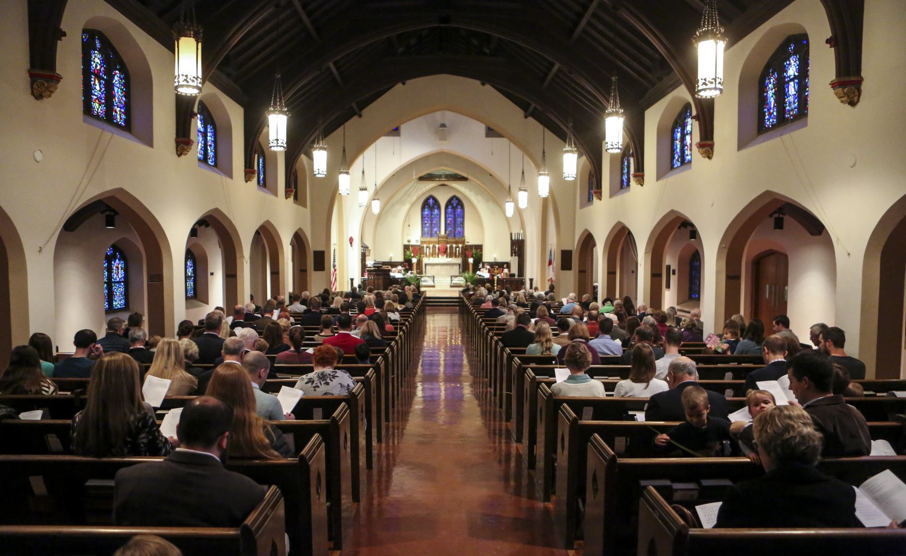 Palm Sunday at The Church of St. Michael and St. George